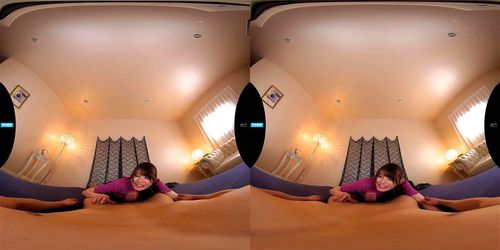 【VR×相沢みなみ】「すごい濃厚な精子出てきた//」ニーハイ姿の痴女に根元から先端までねっとりしごかれ絶頂!一瞬で金玉が空っぽに