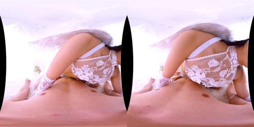 【天国空間】『いかせてあげる♥』エロの天使と密着プレイ❕主観で美少女とイチャイチャできちゃったｗｗ