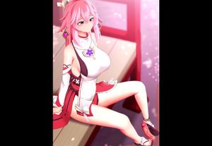 Watch Genshin Impact Yae Miko 2D Hentai - Genshin, Yae Miko ...