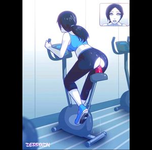 Watch Wii fit bike dildo - Bicycle, Riding Dildo, Babe Porn ...