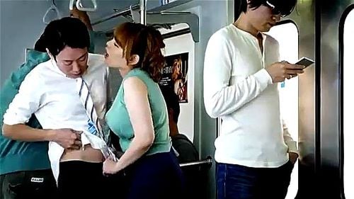 Watch Dont Text and Ride - Japanese Bus, Cuckold, Clothed Sex Porn pic picture