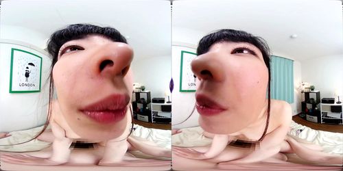 【由愛可奈】VRでオナニーしてたアナタ♡ある日突然声が聞こえて目の前に現れた彼女と、幸せな時間が始まり最高な性交