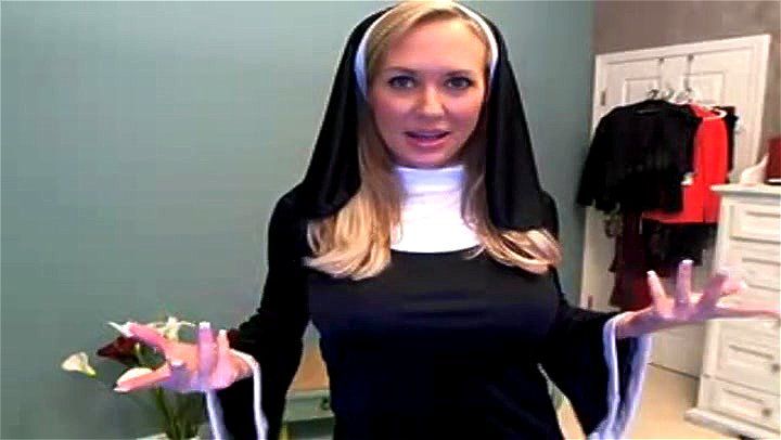 Brandi Love - A nun on webcam