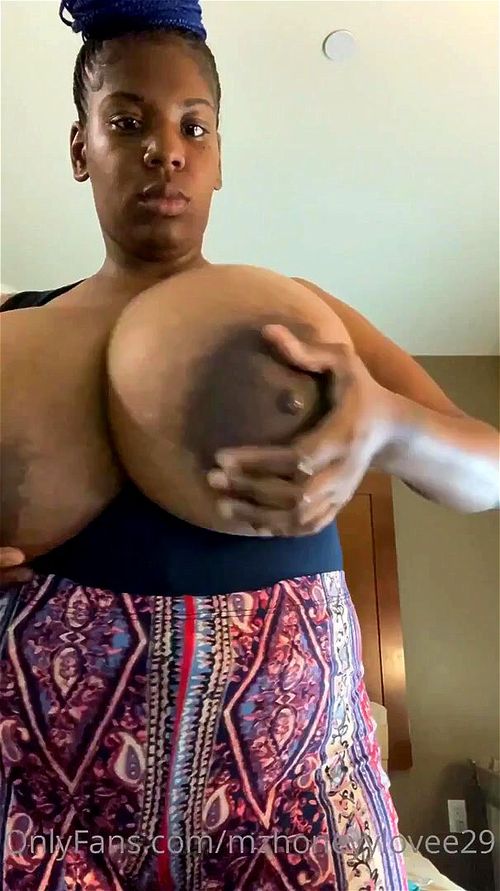 Massive Tits Ebony
