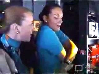 Watch Air hostess shows tits - Ass, French, Public Porn - SpankBang