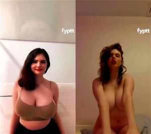 Watch tiktok to porn line in inevitable, huge fucking tiddies ...