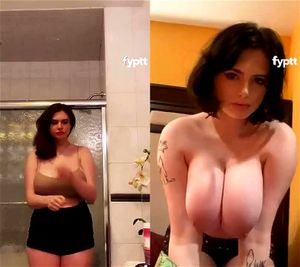 Watch tiktok to porn line in inevitable, huge fucking tiddies ...