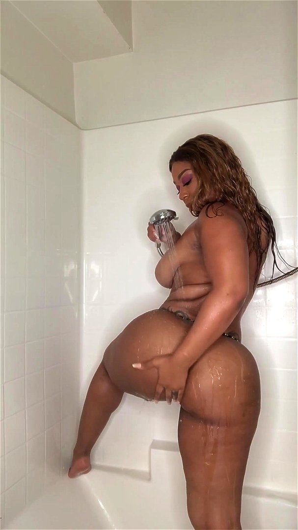 Phat Black Booty Shower - Big Black Butt Shower | Sex Pictures Pass