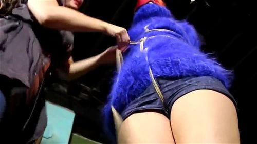 Watch Bondage in blue sweater - Fetish, Bondage Porn - 