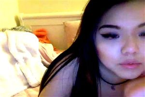 Sexy asian Webcam girl pt1