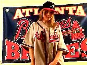 Watch Ashley Brookes - Let's Go Braves - Dildo, Baseball ...