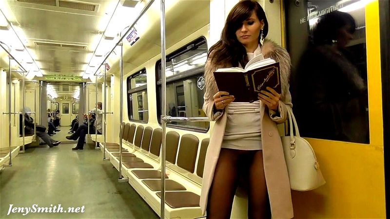 Nude interracial glamour subway