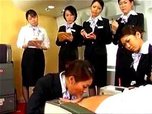 Watch Hot Sex In The Sky - Japanese Flight Attendant, Fuck, Suck ...