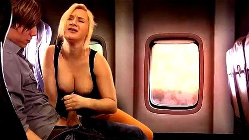 Watch Sister gives brother BJ on Plane - Brother and Sister, Amateur, Blowjob Porn