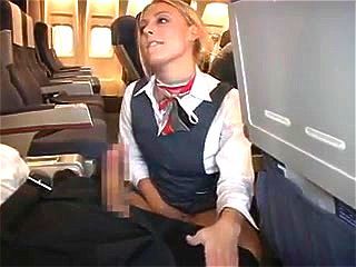 Watch flight attendant - Flight Attendant, Blonde Sexy, Asian Porn ...
