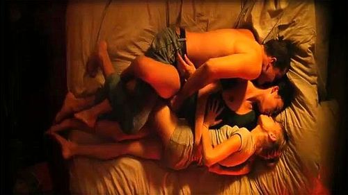 Threesome movie sex scene