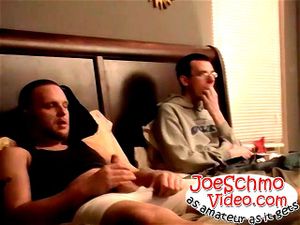 Watch Straight dudes watch porn and get to work on their boners ...