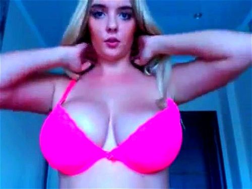 Watch Super nice round and big tits blonde girl on webcam - Cam, Xxx, Amateur Porn photo picture