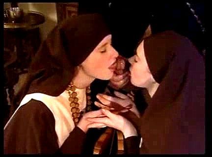 Two nuns pleasing their father every which way