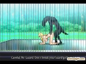Hentai Lizard Cage | BDSM Fetish