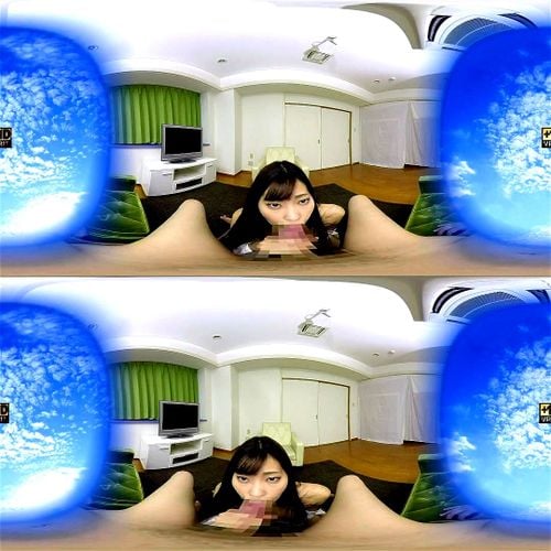[VR]黒髪美少女が緊張しながらオッパイやお尻、マンコを弄ばれフェラから生ハメSEX～中出しされる! 美谷朱里