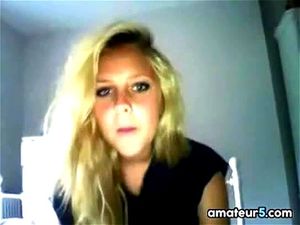 Watch Blonde Teen Does A Striptease At Hom - Strip Tease, Teen ...