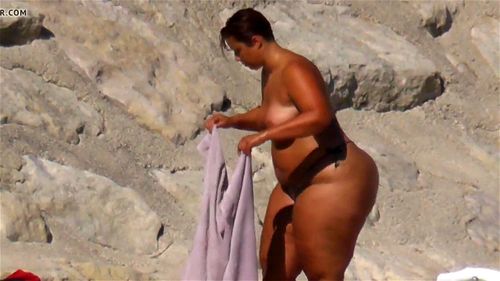 Watch Nude in the Beach - Nude, Beach, Bbw Porn photo image