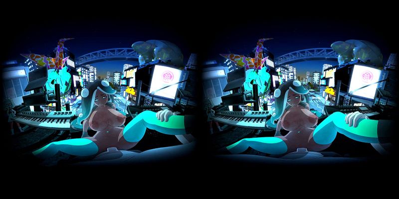87. Anime Virtual Reality Splatfest Eve (VR 180) Manyaki. 
