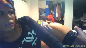 Watch Straight Trinidadian hung papi fucks TS/CD Nina Patron part ...