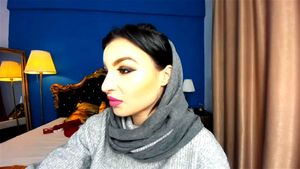 Watch hot Arabian cutie with a nice booty CB - Tahira Arabian ...