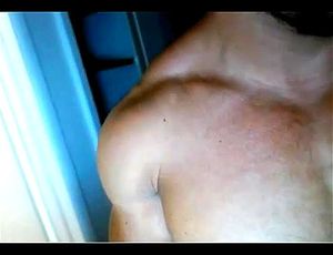 Watch Horny Handsome Muscle Hunk Jerks Off Then Takes a Shower ...