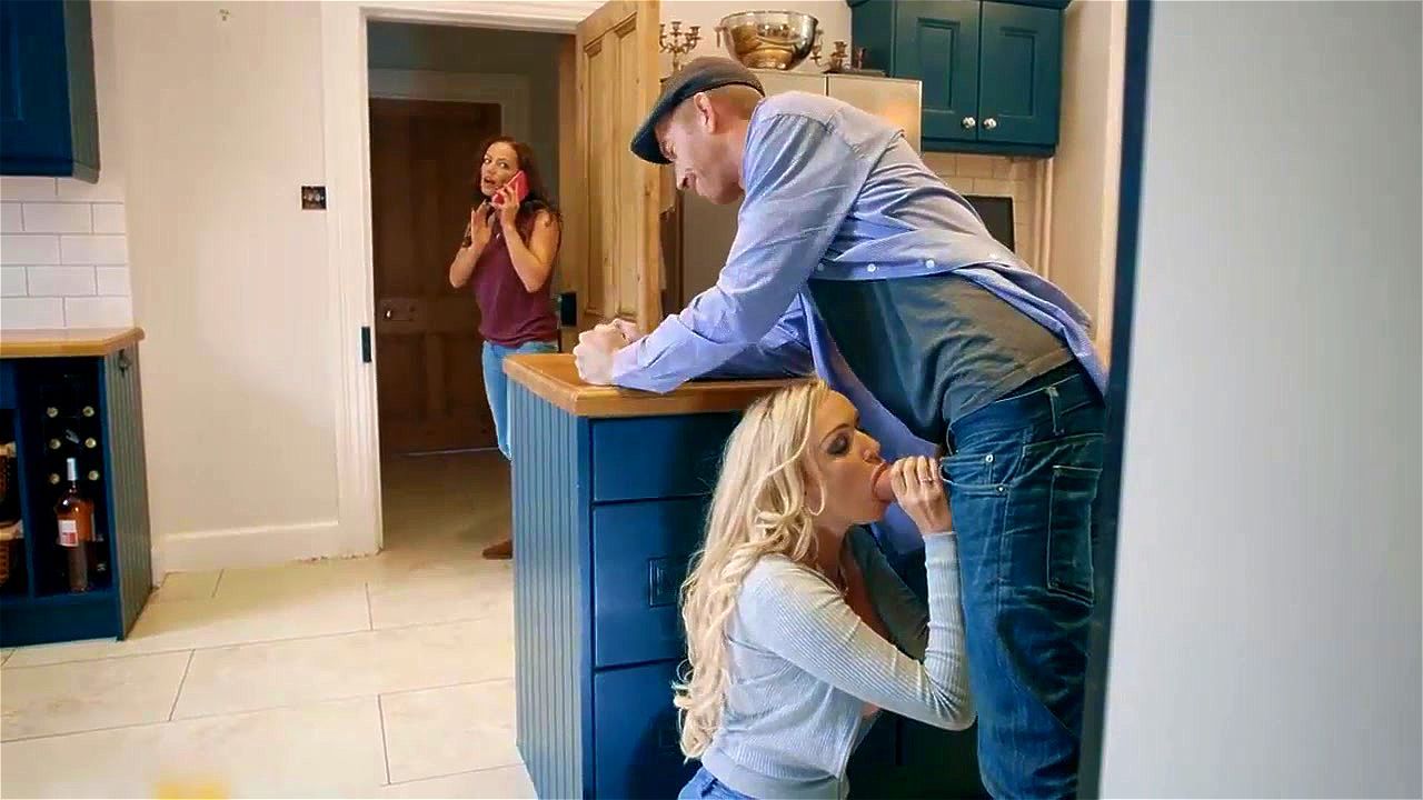 Watch GUY FUCKED MATURE MOTHER-IN-LAW IN KITCHEN - SHOW 135 - Danny D, Shyla Stylez, Victoria Cakes Porn photo photo