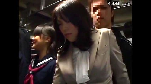 Watch Sensitive Japanese mature mom was groped to orgasm on the bus - Japanese Bus, Rieko Nakamori, Jap Milf Porn