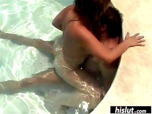 Watch Nina loves having sex by the pool - Facial, Outdoor, Amateur Porn