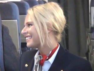 Watch blonde air hostess - Air Hostess, Riley Evans, Cum Shot Porn ...