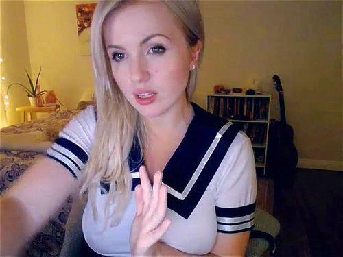 Cute blonde teen selfie-best porno