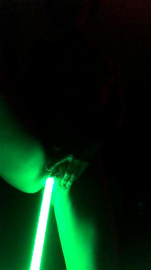 Lightsaber Masturbation