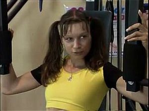 Watch Maren Beautte - Gym Training Cum On Ass - German, Petite ...