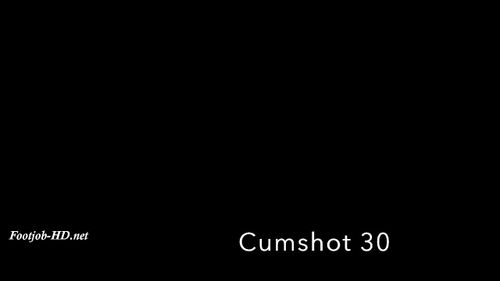 50 Footjob Cumshot Compilation 2