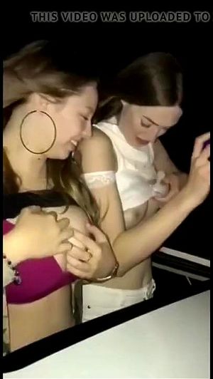 Watch Stupid Girls Flash Tits and Suck it