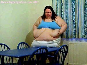 Watch Big Belly SSBBW - Belly play - Ssbbw, Obese, Big Belly Porn ...