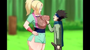 Watch pinkpawg konohamarus special training with the busty tsunade ...