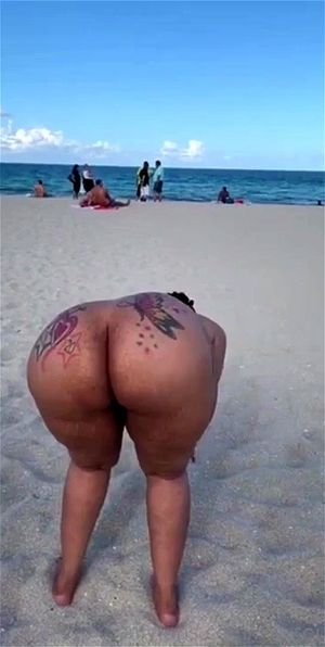 Watch Big booty on the beach - Thick Big Ass, Ebony Phatbooty, Pov Porn -  SpankBang