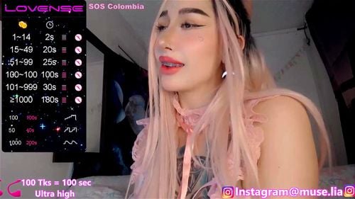 Pink Hair Solo Porn