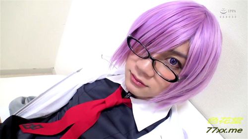 【ゆきめ】激キュートなコスプレ女装美少年による淫乱中出しアナルファック