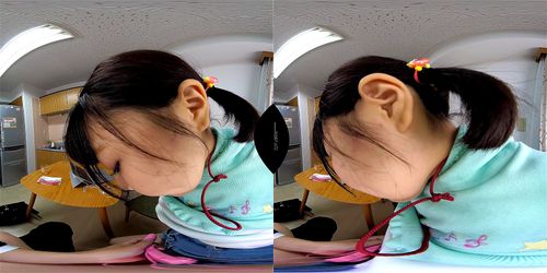 【牛乳首アウロリVR】パイパン小学生がAV鑑賞して一人エッチしてたのがバレた結果…