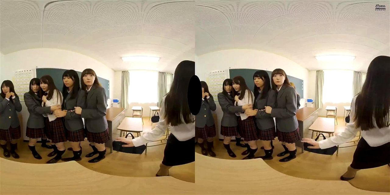 【VR・改良型視点移動】時間を止めて女子高生にヤリたい放題！綺麗なカラダに鬼の中出し！