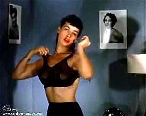 Watch Bettie Page at PornoMovies - Vintage, Betty Page, Bettie ...