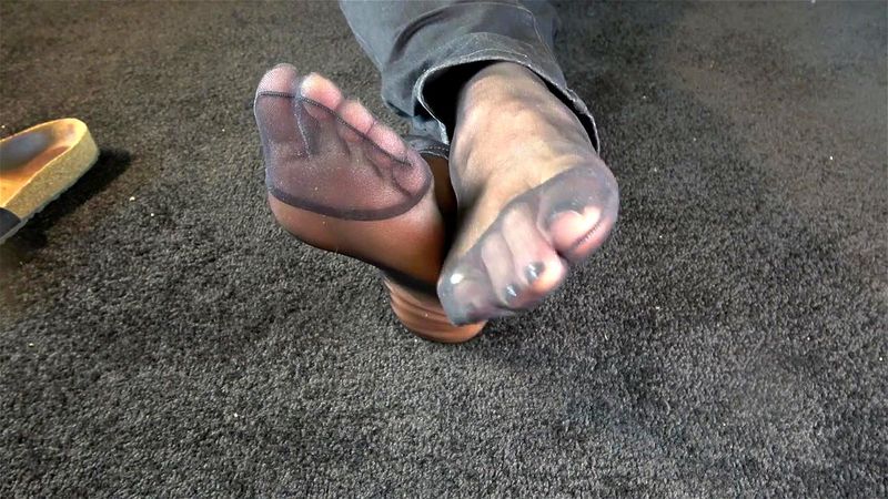 Nylon Feet Foot Fetish Porn